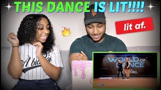 THIS WAS SO LIT!!!! | B-Dash \& Jaja Vankova | FrontRow | World of Dance Boston 2017 REACTION!!!