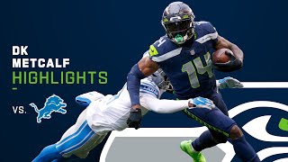 Every Dk Metcalf Catch From 3-Td Game - Week 17 Vs. Lions Seattle Seahawks