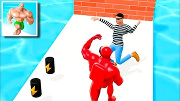 Muscle Rush ​​- All Levels Gameplay Android,ios (Levels 1-10) #1 - Android iOS Gameplay Channel