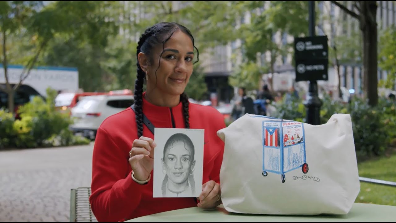 Рисуем Аманду Серрано, пуэрториканского боксера!