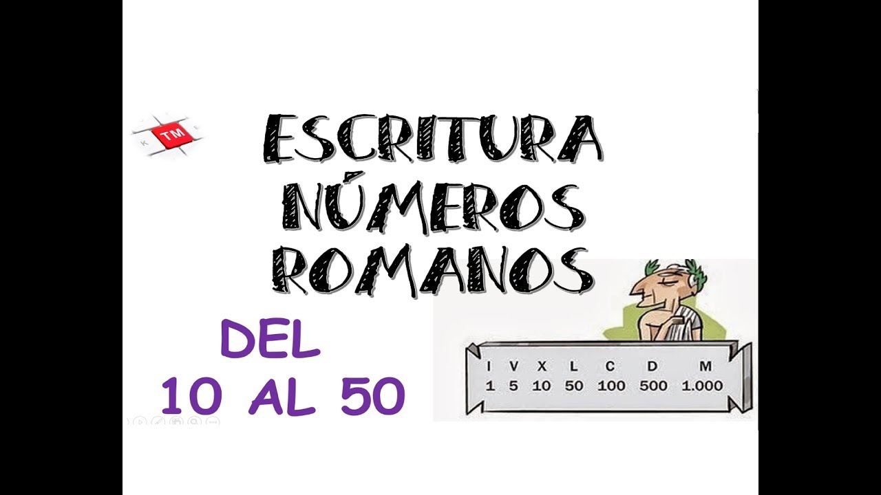 Escribir en números romanos