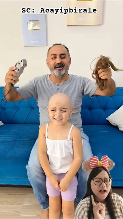 Please Dad, don't shave my hair‼️#shorts #funny #comedy #trending