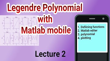 Legendre Polynomial with matlab mobile