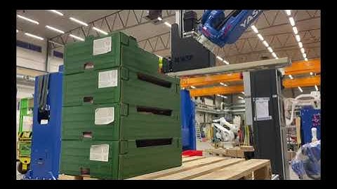 Mixed palletizing & Case Depalletizing - Gripper test