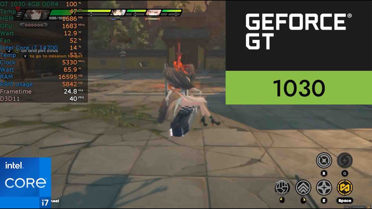 Zenless zone zero gt 1030 4GB DDR4 - YouTube