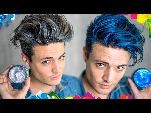 Video Dying Hair With Styling Products In It