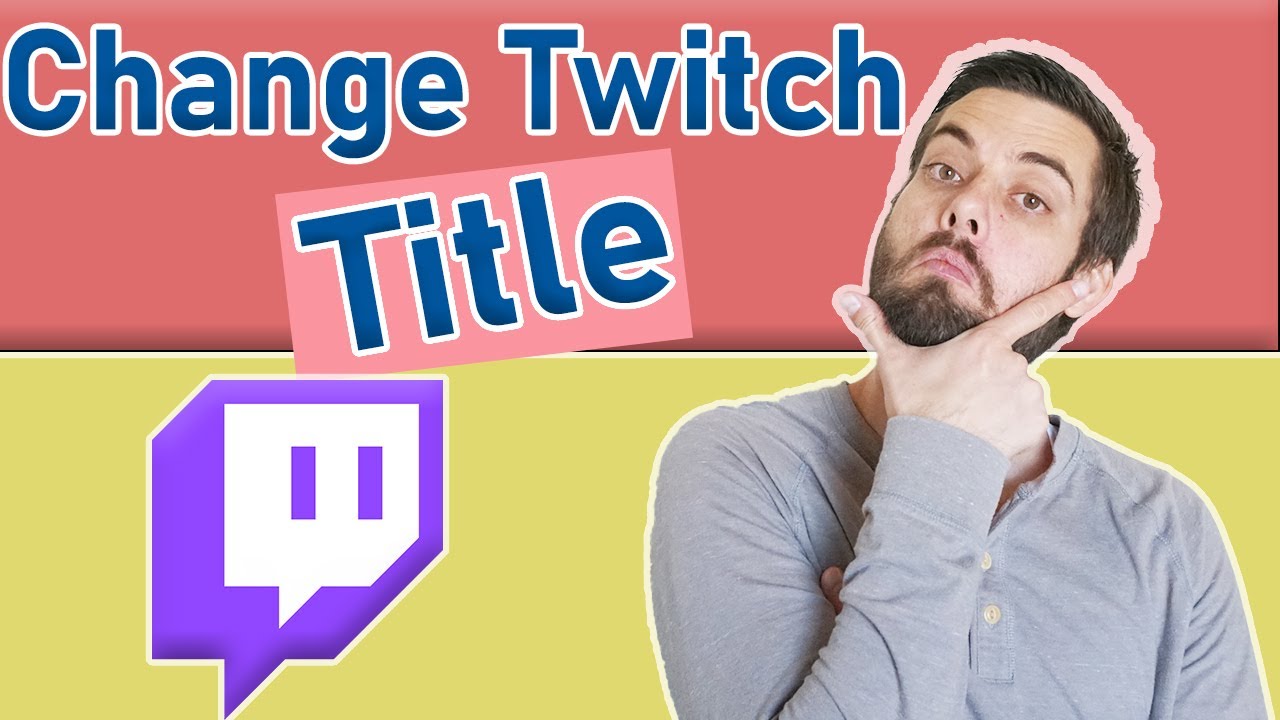 How To Change Your Stream Title On Twitch Streamlabs OBS Mobile