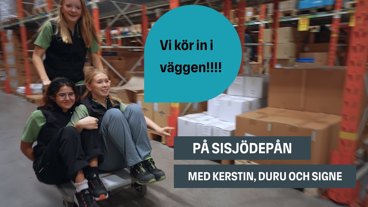 Är du redo? Sisjödepån med Kerstin, Duru och Signe.