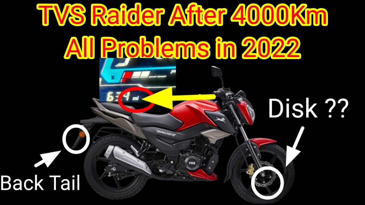 Tvs Raider 125 Problems After 4000 Km || Ownership Review|| Zero Km Vlogs