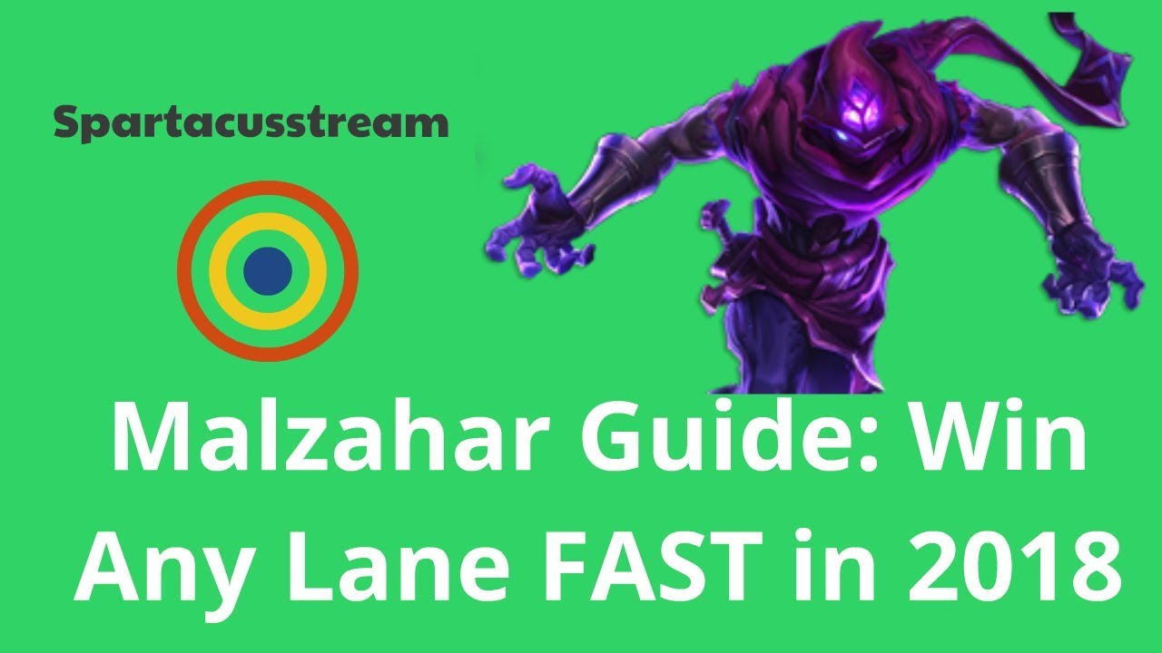 Malzahar Guide: This Will Make You Win QUICK(2018)