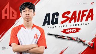 AG Saifa Free Fire Gameplay 🔥 INSANE M590 Shotgun Skills | AG Saifa Gameplay screenshot 4