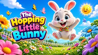 The Hopping Little Bunny! 🐰 Fun Kids Action Song & 3D Animation