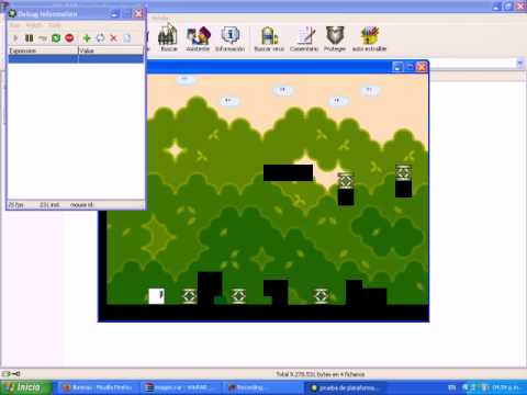 game maker crear juego de plataformas con nuevo libreria - YouTube