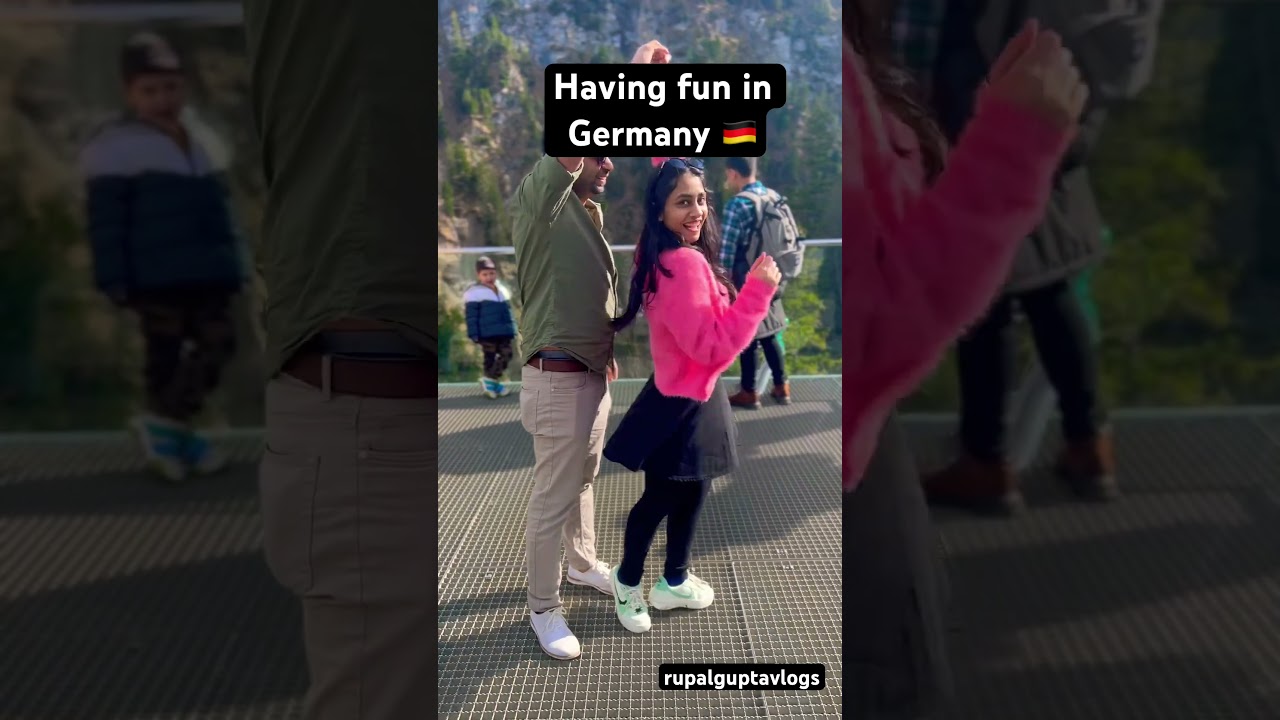 Exploring Romantic History in Germany 🇩🇪 | Enjoying Moments with Your Partner-Friends! 💑 