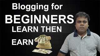 Blogging For beginners | Hindi Blogging Course  | Complete Beginners Guide | Hindi | Part 1