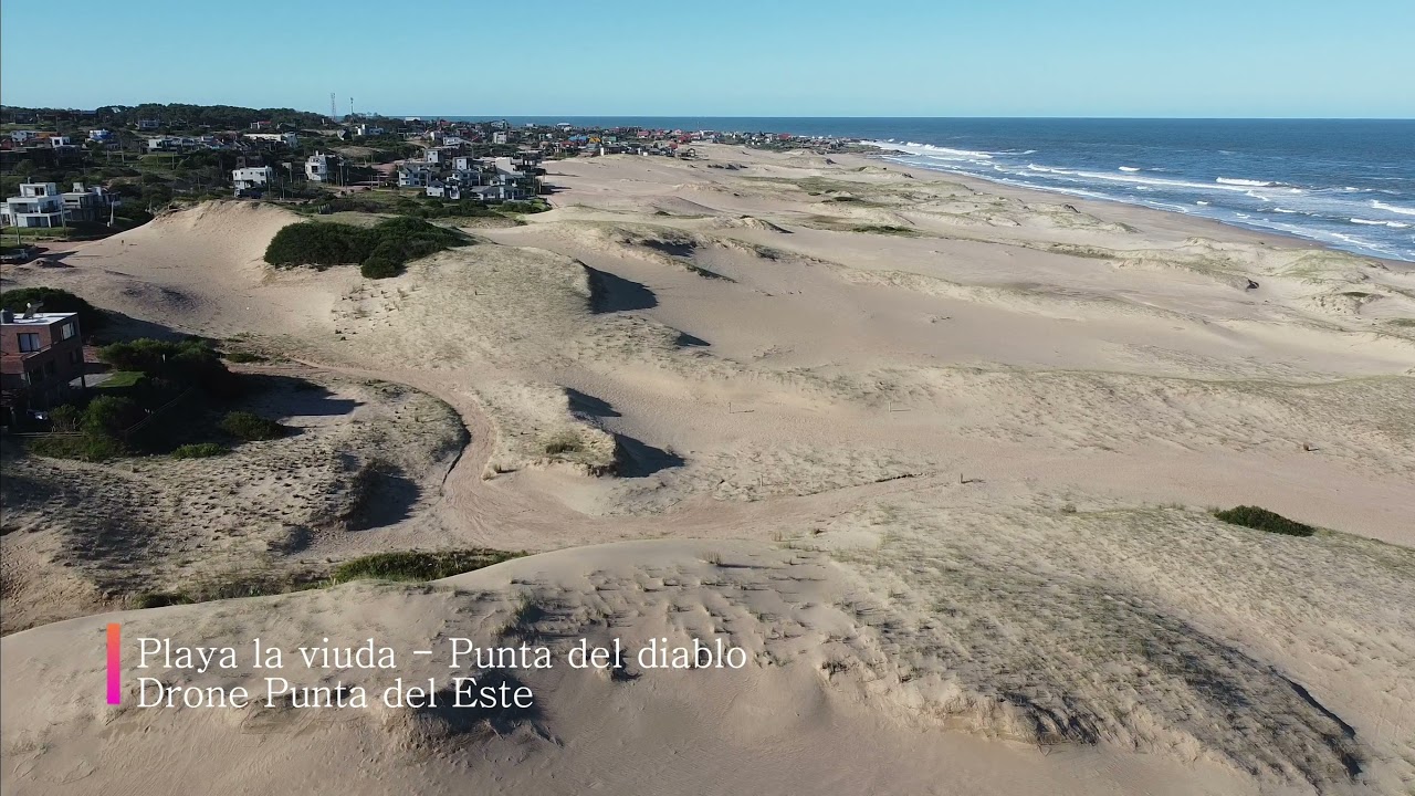Playa La Viuda - Punta del Diablo - Rocha - Drone