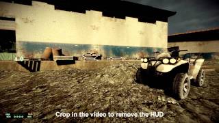 Battlefield Bad Company 2 | Cinematic mode (no weapon/HUD on screen)