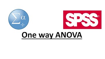 ONE WAY ANOVA IN SPSS (1 categorical(3 or more class)& 1 SCALE) in SPSS