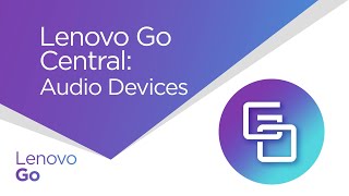 Lenovo Go Central - Audio Devices