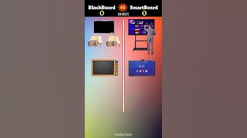BLACK BOARD VS SMART BOARD 🔥🔥❓ #shortsfeed #shortsvideo #shorts #shorts #vs #comparison