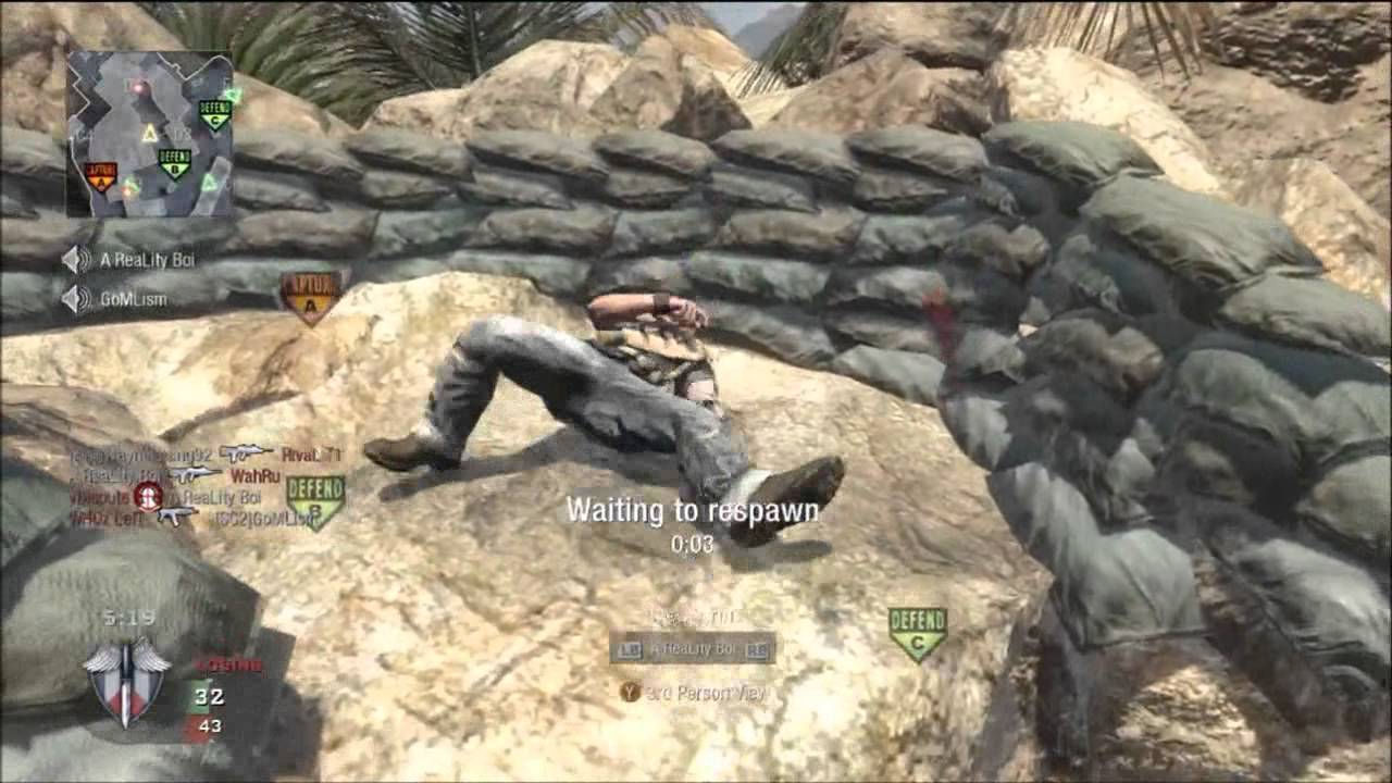 CoD: Black Ops - GameBattles Match Domination on Firing Range (1st Side)