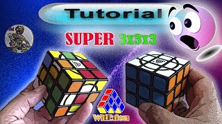 TUTORIAL / Witeden SUPER 3x3x3 / MOVIMIENTOS CUBO CLÁSICO / RUBIK 3x3
