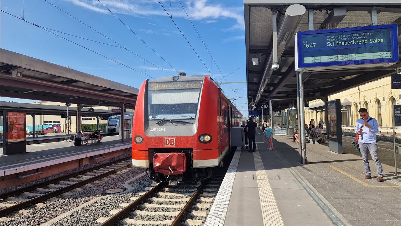 Mitfahrt in der S1 von Wittenberge bis Magdeburg Hbf in der BR 425 009
