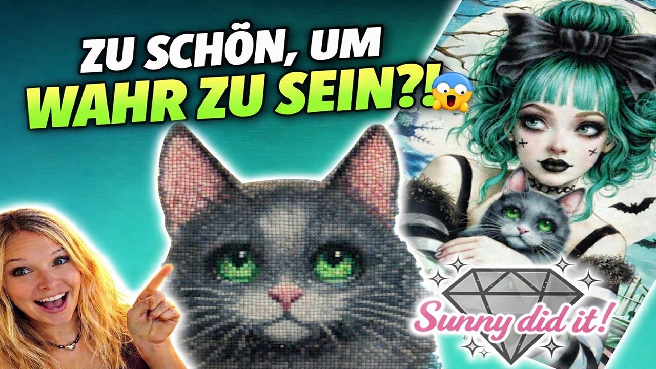 Dieses Diamond Painting ist UNGLAUBLICH schön! 😍 SUNNY DIT IT Unboxing