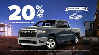 20% OFF RAM Trucks?! 😳 These Truck Deals Are Wild