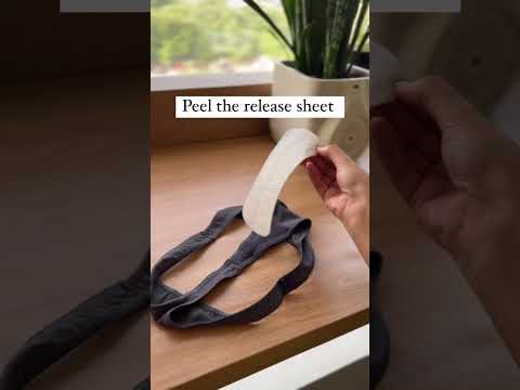 How to apply panty liner on a thong? Pee Safe | Panty Liner Hacks