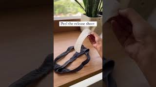 How to apply panty liner on a thong? Pee Safe | Panty Liner Hacks