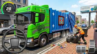 City Garbage Trash Truck Game - Trash Cleaner Collector Driver - Android Gameplay #2
