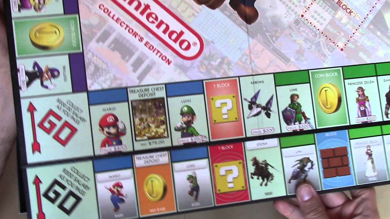 Nintendo Collector's Edition Monopoly & 2010 Versions) - YouTube