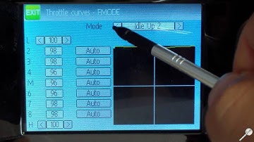 Réglages settings Deviation + Blade nCPX (Devo 8)