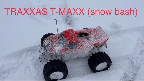 TRAXXAS T-MAXX snow bash