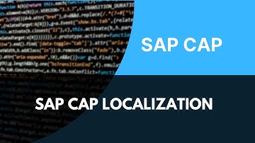 How to Implement Localization in SAP CAP Applications