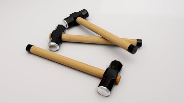 How to model a Hammer in Maya 2023