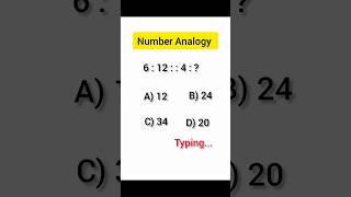 🏆🧠Number Analogy Challenge | Boost Your Logical Reasoning 🔢 #reasoning #shorts #viral #maths #iqtest