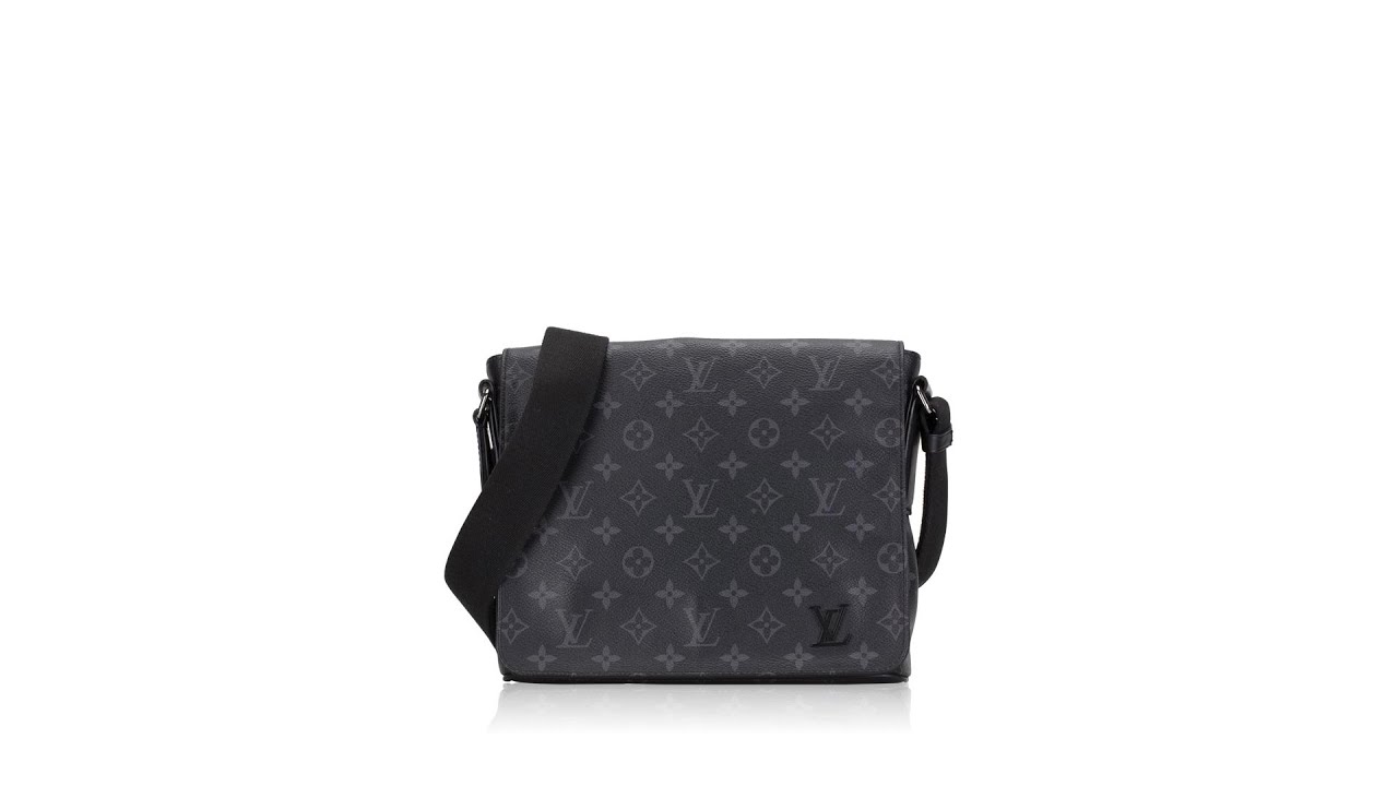 Louis Vuitton Men Monogram Eclipse District PM 