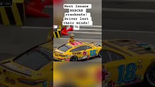 Most Insane NASCAR crashouts! Driver lost their minds! 🏁 #automobile #racing #nascar