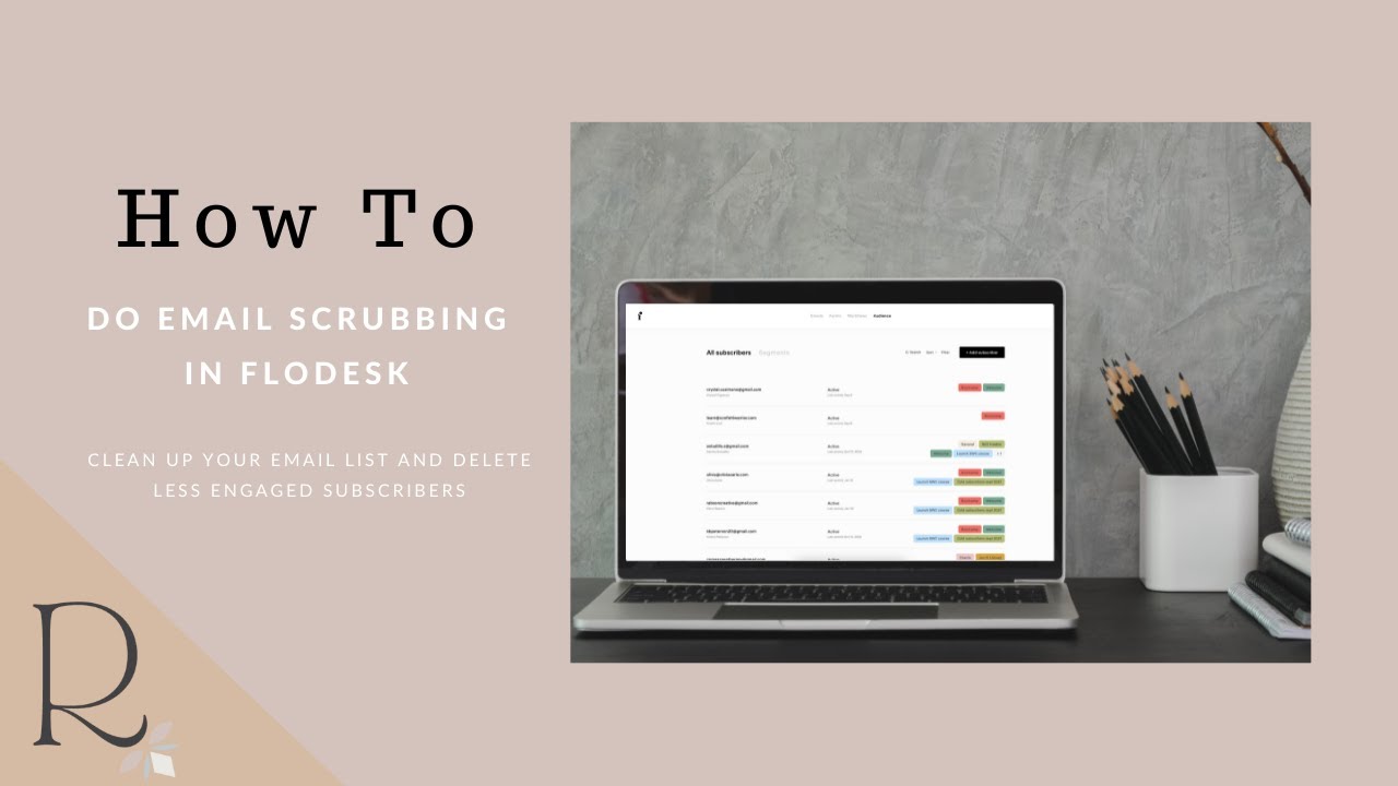 How To Do Email Scrubbing in Flodesk - YouTube