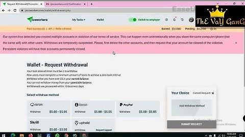 How To Fix Withdrawal Problem In Picoworkers/ PICO WITHDRAW PROBLEM