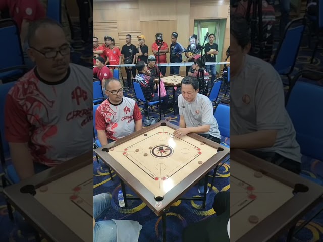 Last Set (2) - Wan Arif dan Pojie vs PPG Carrom Club Kejohanan Karom Terbuka Wan Arif 2024 class=