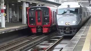 JR九州 787系特急車両(回送) 吉塚駅発車