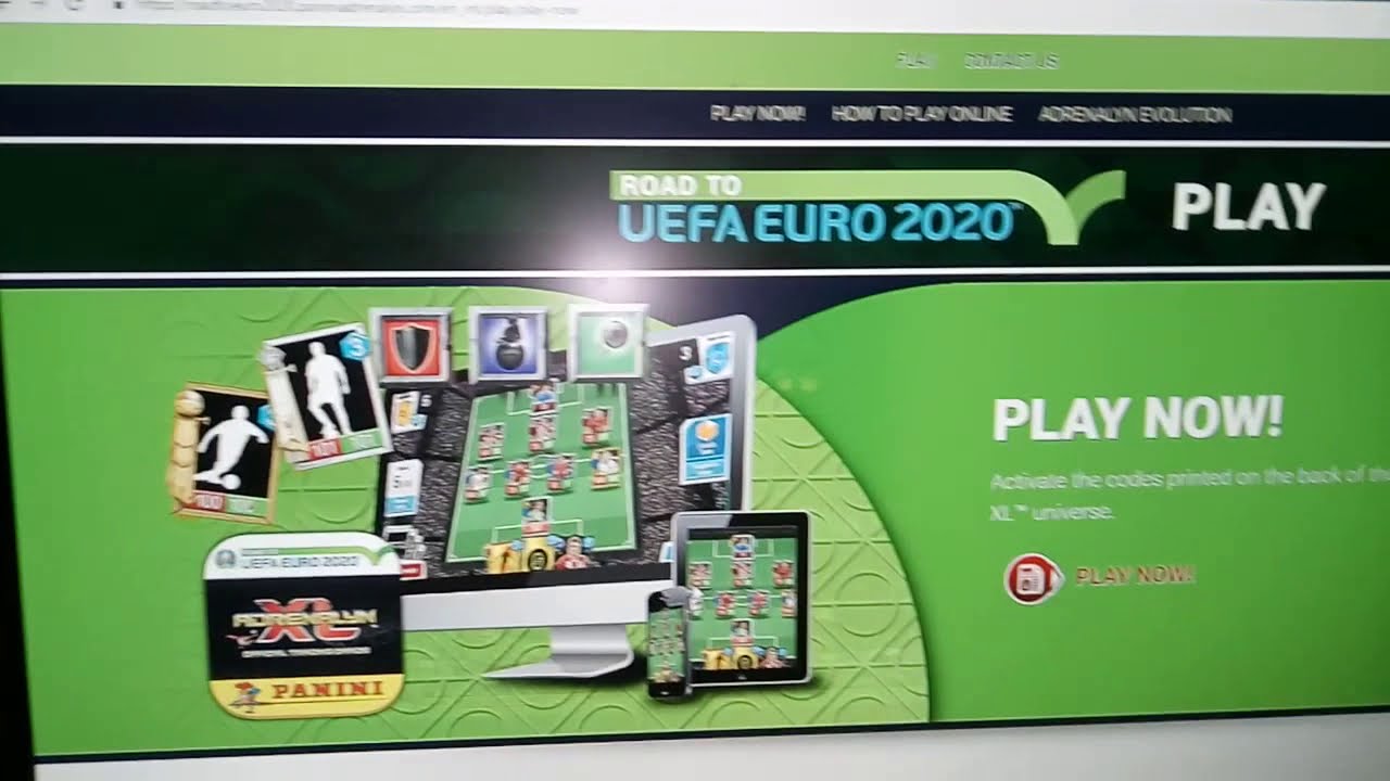 Code for Game ADRENALYN XL™ Road to UEFA EURO 2020™ - YouTube
