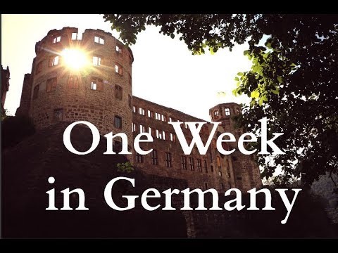 One Week in Germany (Ramstein, Kaiserslautern, Frankfurt, Landstuhl, Heidelberg)