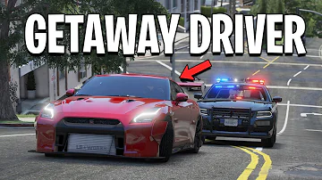 I Became A Getaway Driver In A Supercar on GTA 5 RP