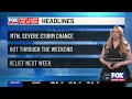 First Alert Weather Day brings severe storm chances to the mountains