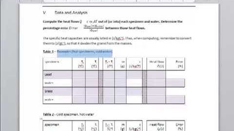Unit 6 Lab Specific Heat Capacity