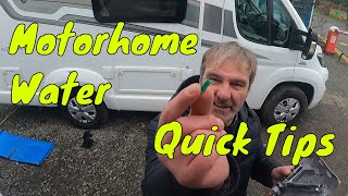HOW TO SET UP A MOTORHOME !